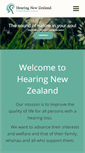 Mobile Screenshot of hearing.org.nz